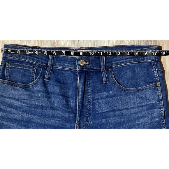 Madewell Jeans Womens 31 High Rise 10” Roadtripper Medium Wash Preppy Academia - Picture 7 of 15